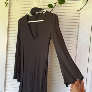 Flynn Skye 🌸 Bell sleeve dress with collar XS